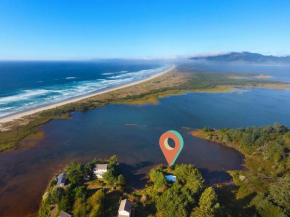 Tranquil Tides- Cape Meares Lakefront Beach Home